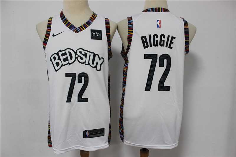 Nets 72 Biggie White 2020 City Edition Nike Swingman Jersey,We sell and wholesale Nets 72 Biggie White 2020 City Edition Nike Swingman Jersey on line form chian!